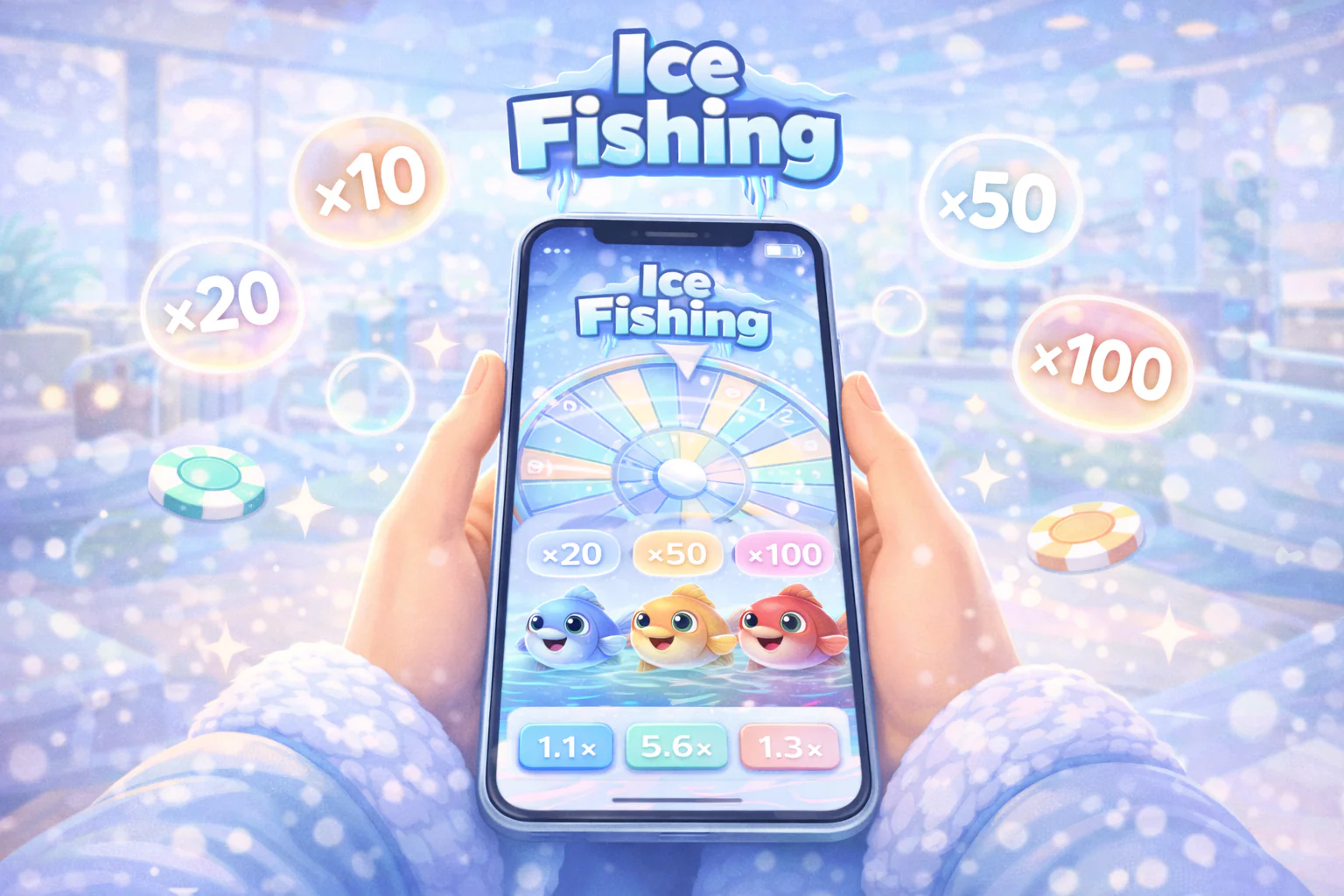 ICE FISHING APP (iOS / ANDROID / APK / MOBILE BROWSER)